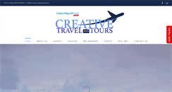 Desktop Screenshot of creativetravelandtours.com